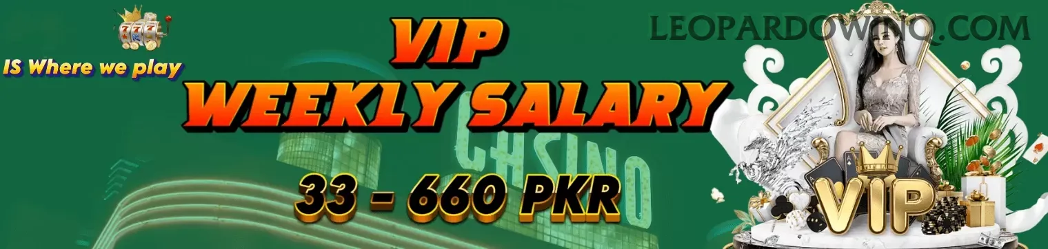 Cashback VIP leopardowin - reembolso semanal